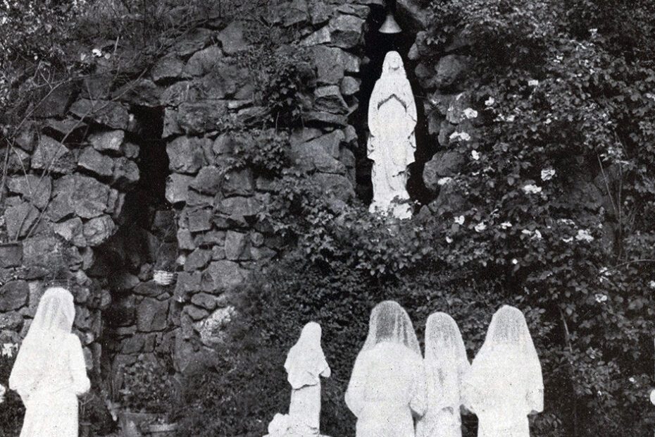Children of Mary at the Grotto 1943 featured image