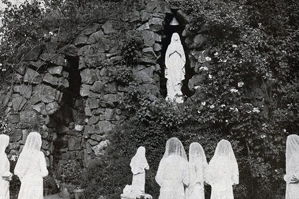 Children of Mary at the Grotto 1943