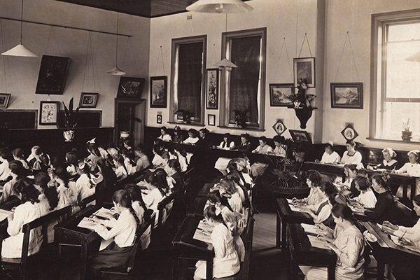 McAuley House classroom c.1923