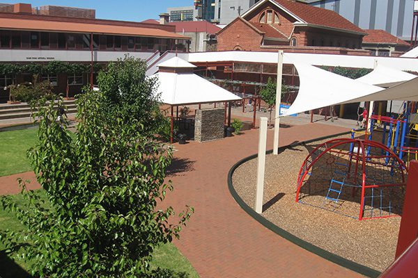 Mitchell Courtyard 2013