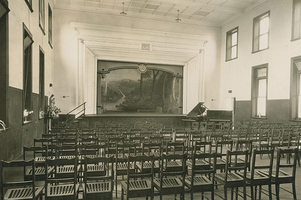 St Cecilias Hall interior 1925 1