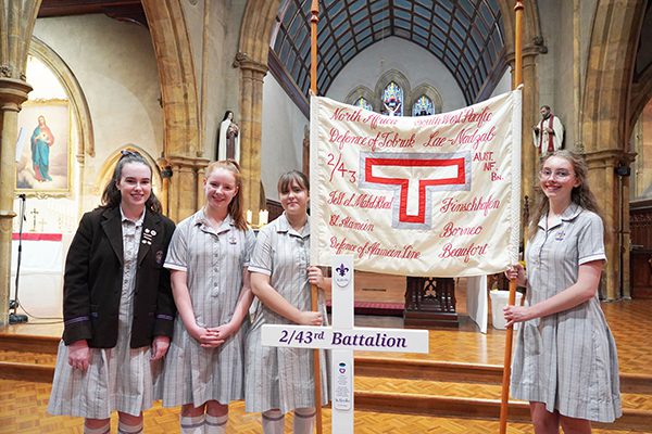 Batallion flag blessing and handing over 2021