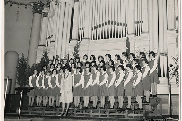 Senior Choir Eisteddford Winner 1960s