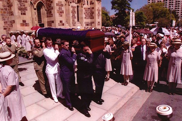 Dame Roma Mitchell Funeral St Francis Xavier Cathedral 2000