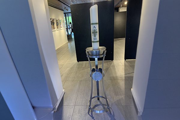 Paschal candle and stand 2026