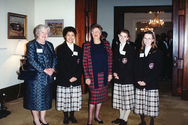 SAC Dame Roma Mitchell Scholarship students 1995